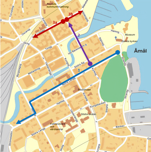 Etapper Åmål lokalnät