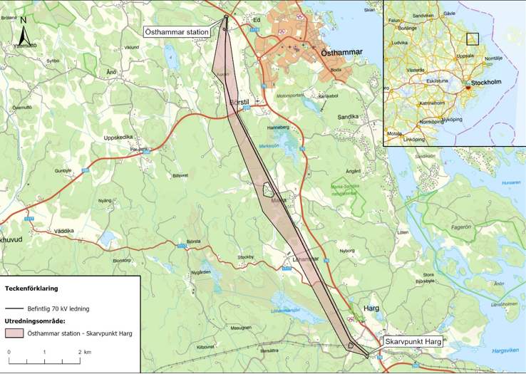 Bild över Östhammar station – Skarvpunkt Harg
