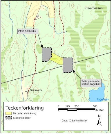 400 kV ledning mellan Rösbacka - Ingelkärr